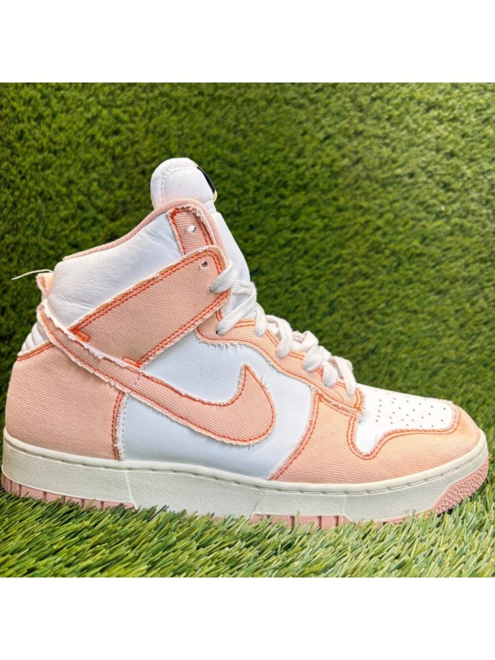 Nike Dunk High 1985 Womens Size 11 Arctic Orange White Athletic Shoes Sneakers